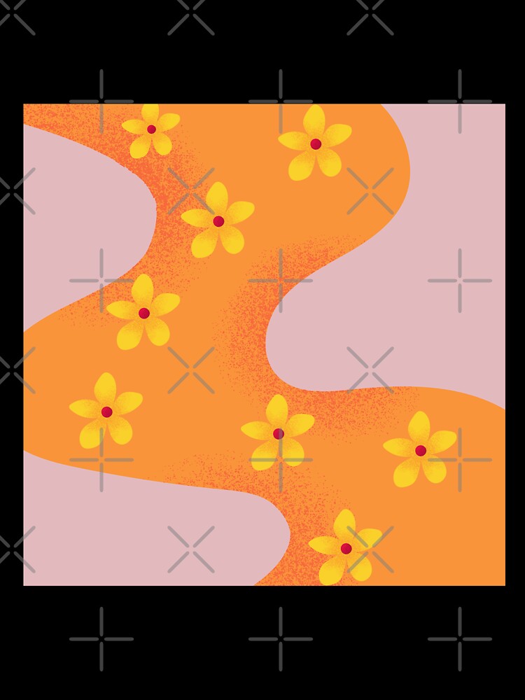 Retro/Groovy Floral Design by modern-sun