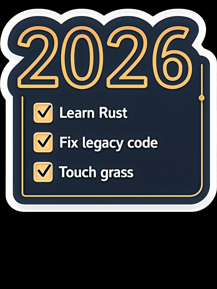New Year 2026 Developer | Coding Resolutions | Programmer Goals TODO Gift by Dev Life Designs