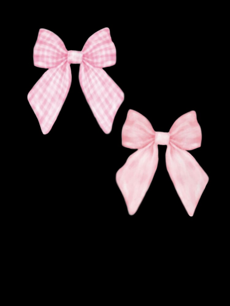 Coquette pink bows by Pixiedrop