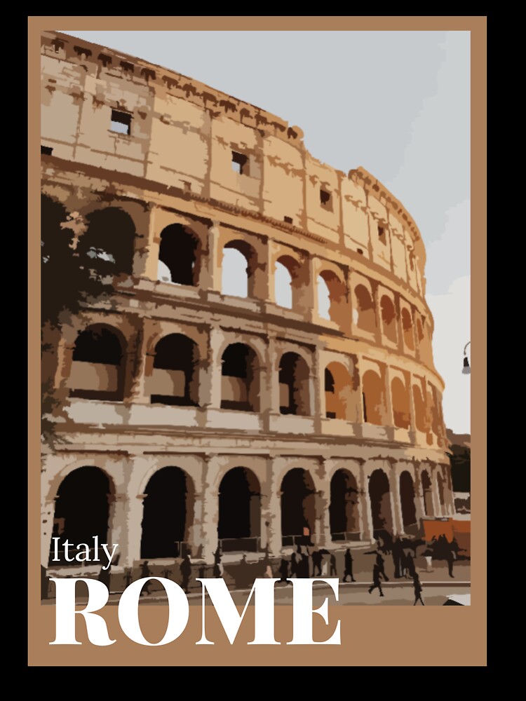Rome - T-shirts, Hoodies and Sweatshirts by TripsandPrints