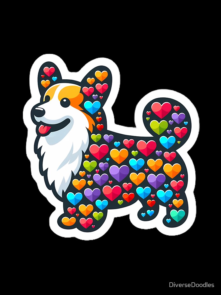 Corgi Love by DiverseDoodles