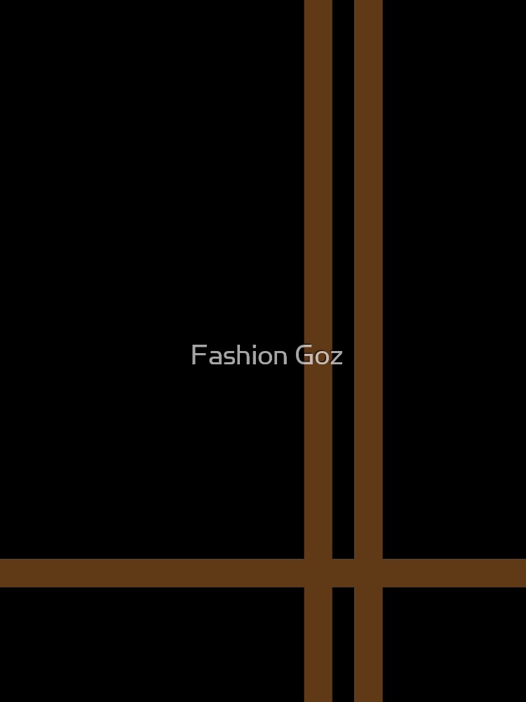 Brown Lines by Fashion Goz