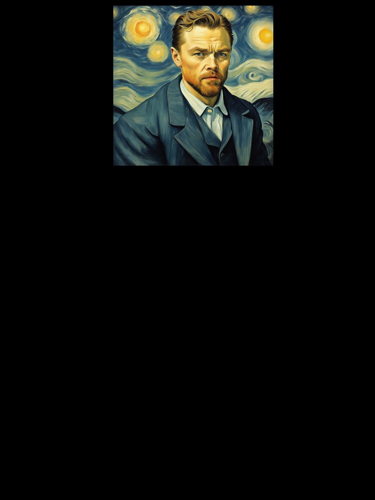 Van Gogh portrait Leonardo DiCaprio by Lapidar
