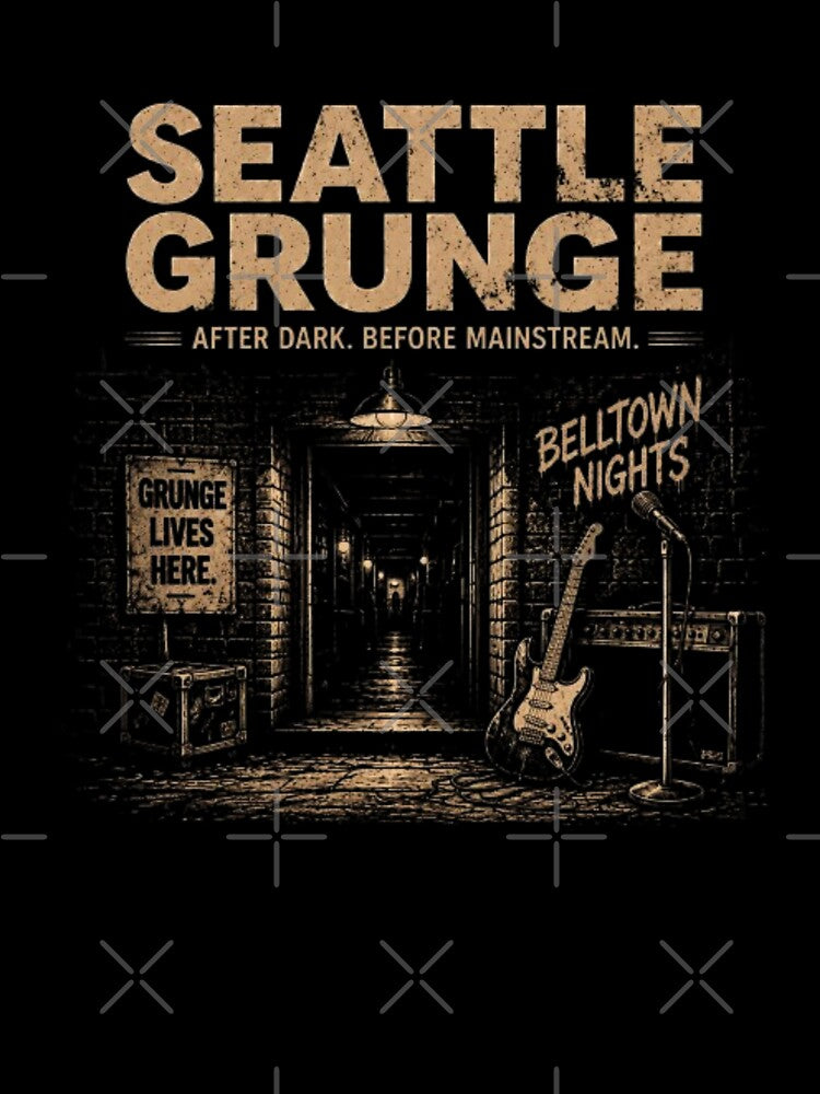 Seattle Grunge Before Mainstream by KinshipThings