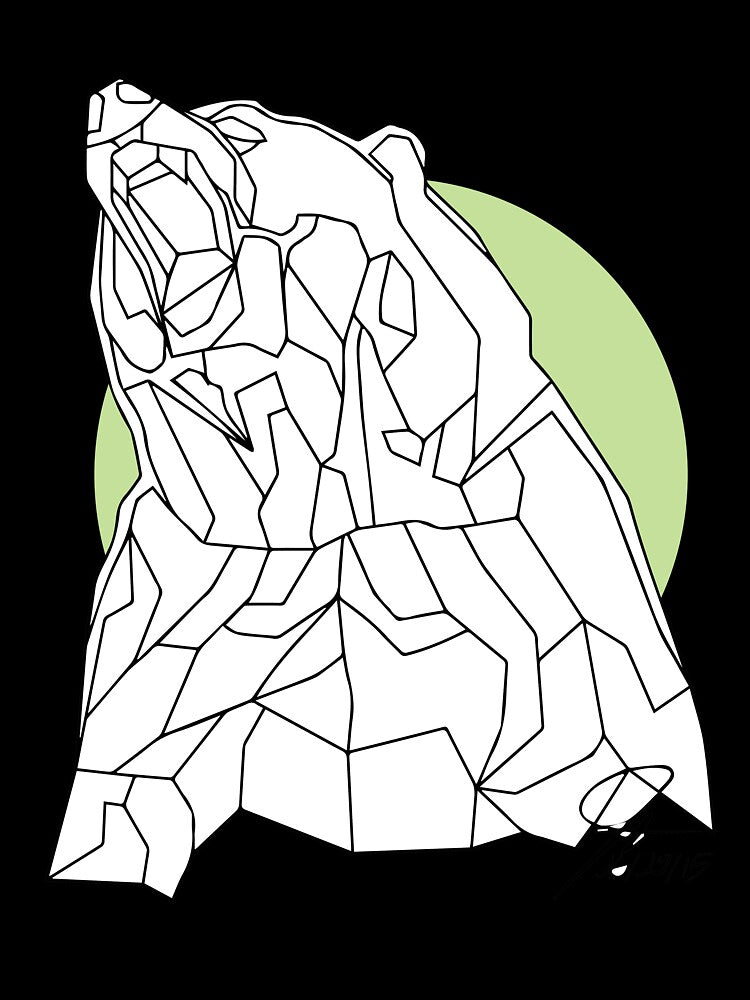 geo bear by gerarddesigns