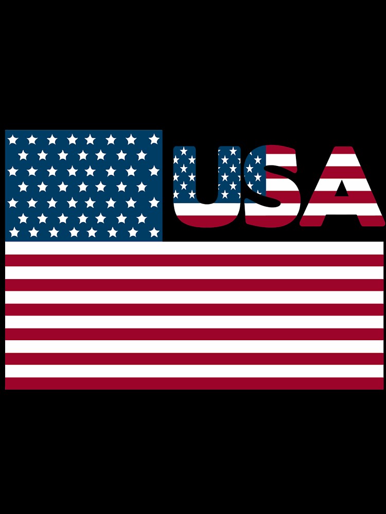 USA Flag T-Shirt for Men and Women by AllStarMerch