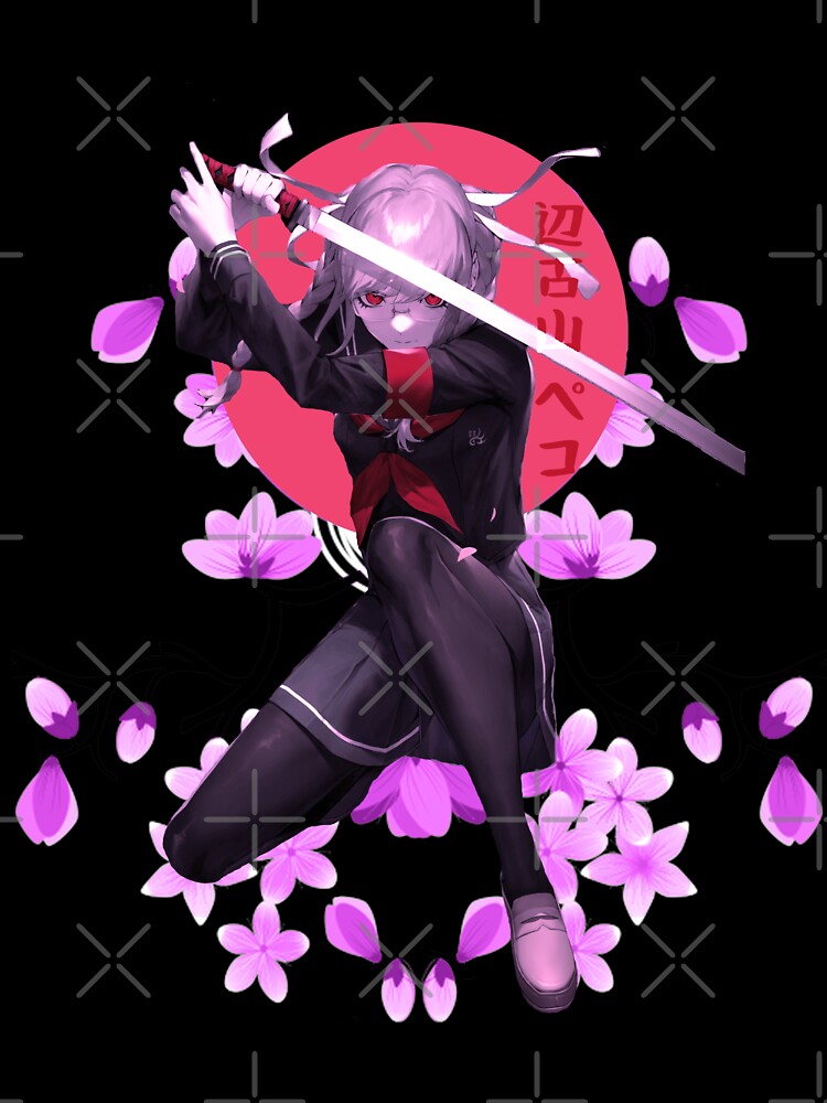 Peko Pekoyama Danganronpa V3 Vaporwave 90s Anime Aesthetic Kawaii Fairy Kei Manga by theodorchik