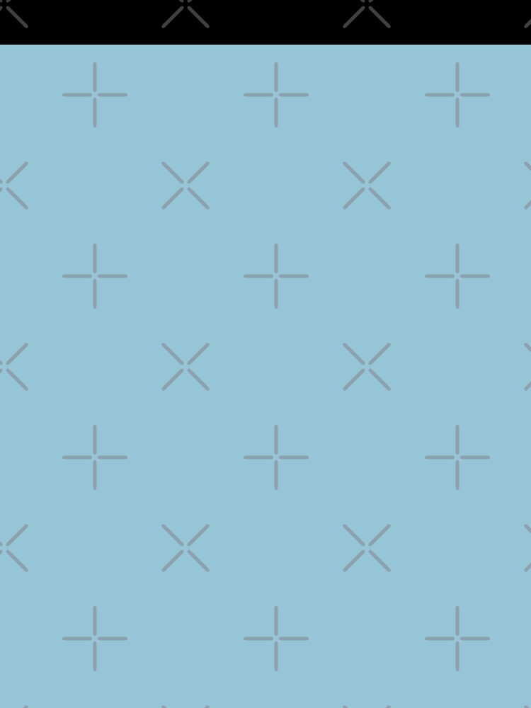Plain Solid Color Medium Blue Pastel Blue Baby Blue by mimihuang creations