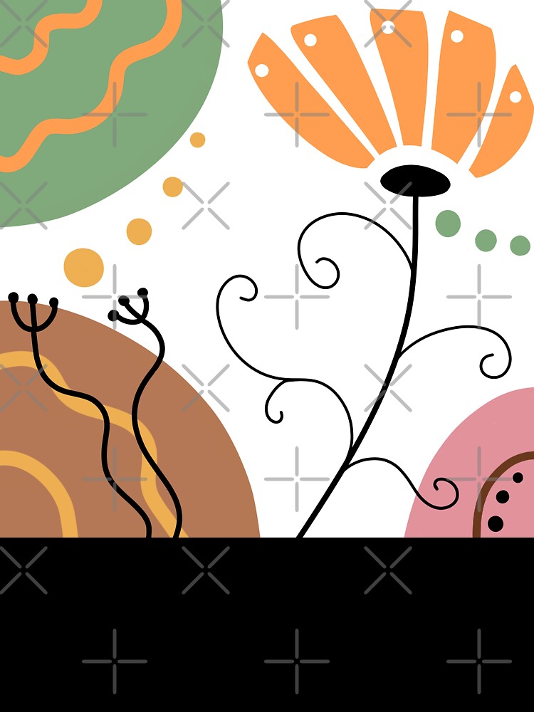 Whimsical Earthy Boho Minimalism by Sartoris Art