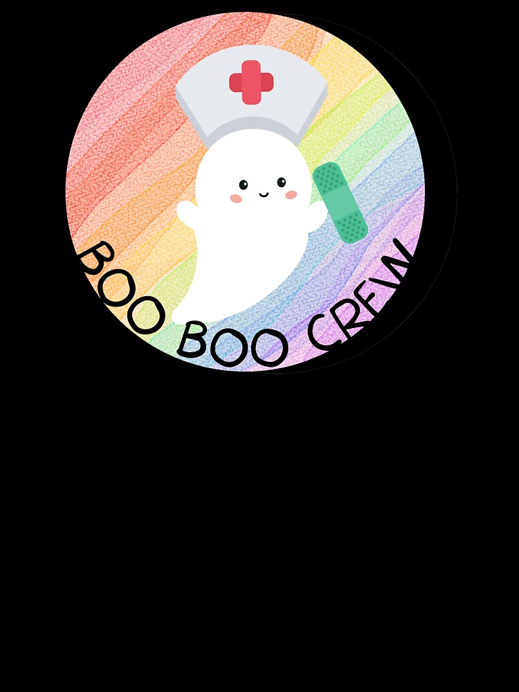Boo Boo Crew Nurse Ghost Halloween by ZazzyPumpkin