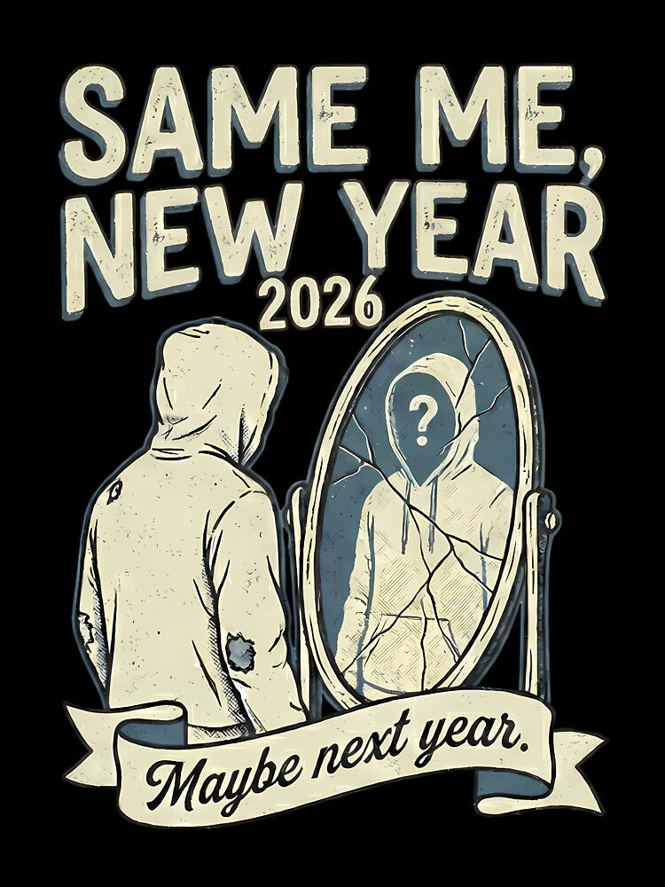 Same Me New Year 2026 Meme - Funny Resolution Humor - Relatable 2026 Gift by BeastArc