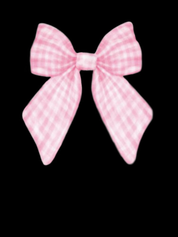 Coquette gingham bow by Pixiedrop
