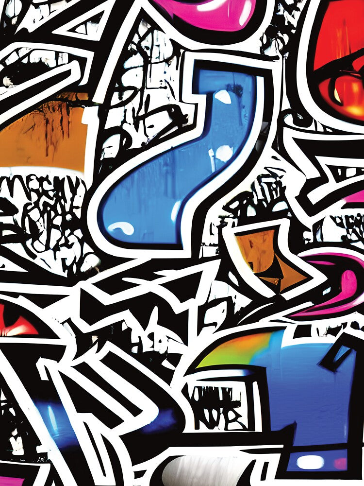 colorful graffiti art by GabyTrillions