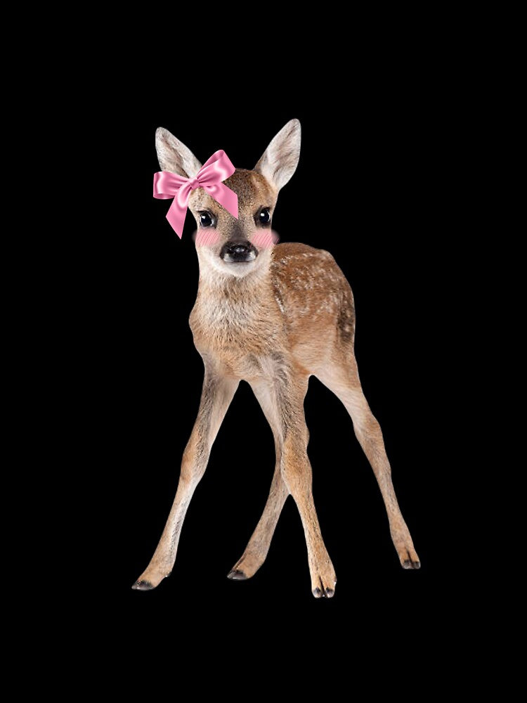 Coquette aesthetic deer by SillyLittleSnek