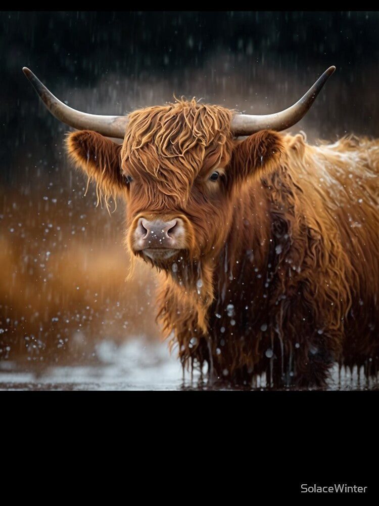 Highland Cow by Solace Sparkles
