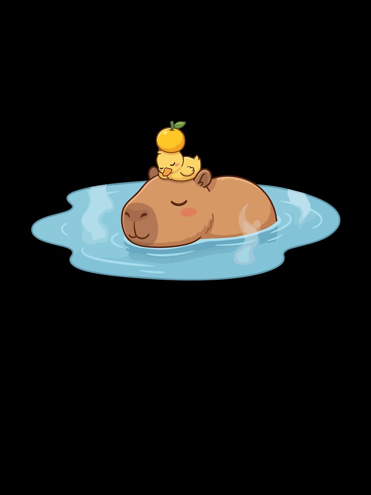 Unbothered Moisturized Happy Capybara Zen Spa by Petzzz