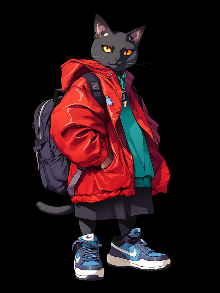 Streetwear Urban Cat by bapupa