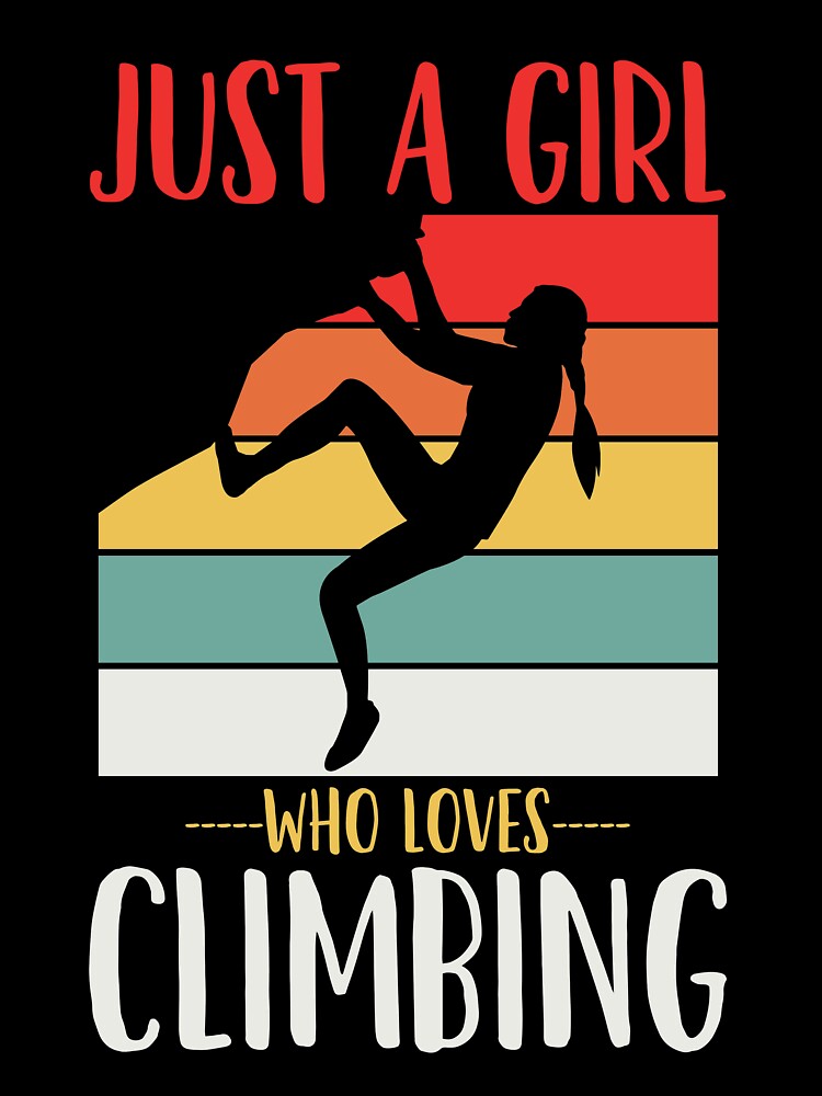 Rock Climbing Climber Vintage by CreativeGiftShp