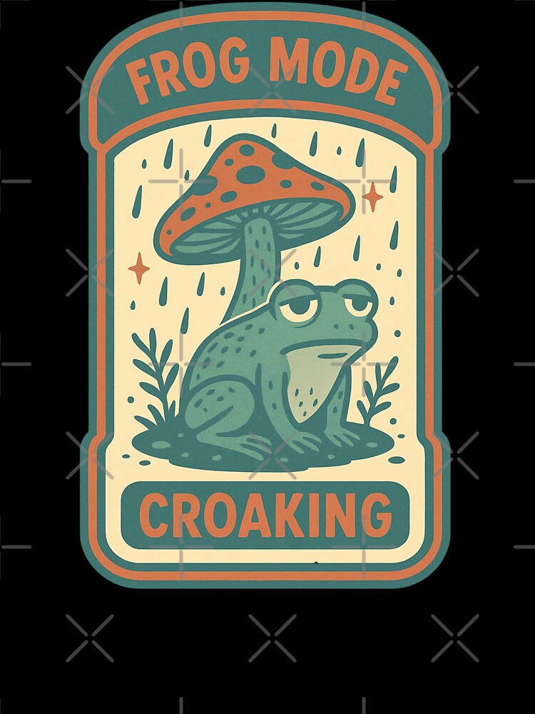 Frog Mode Croaking – Creatures of Habit Series by OpenArt