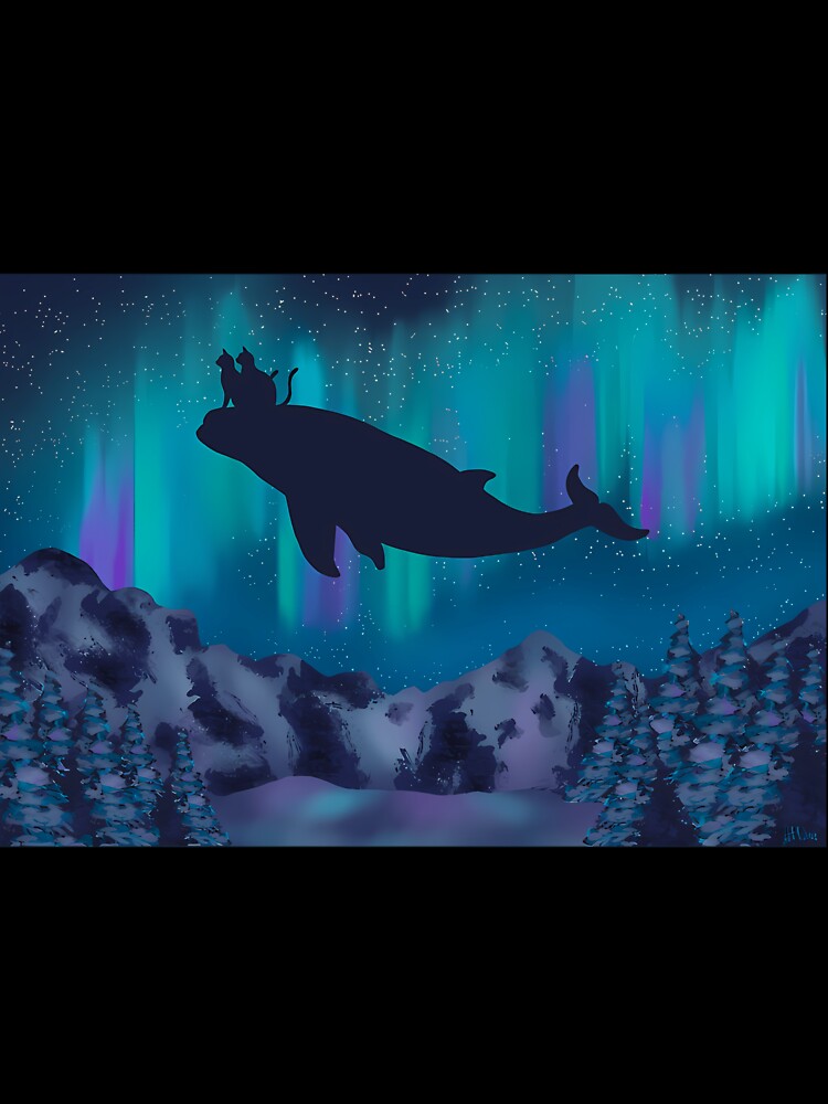 Cosmic Voyage Cats On Space Whale by jlfwvbel41