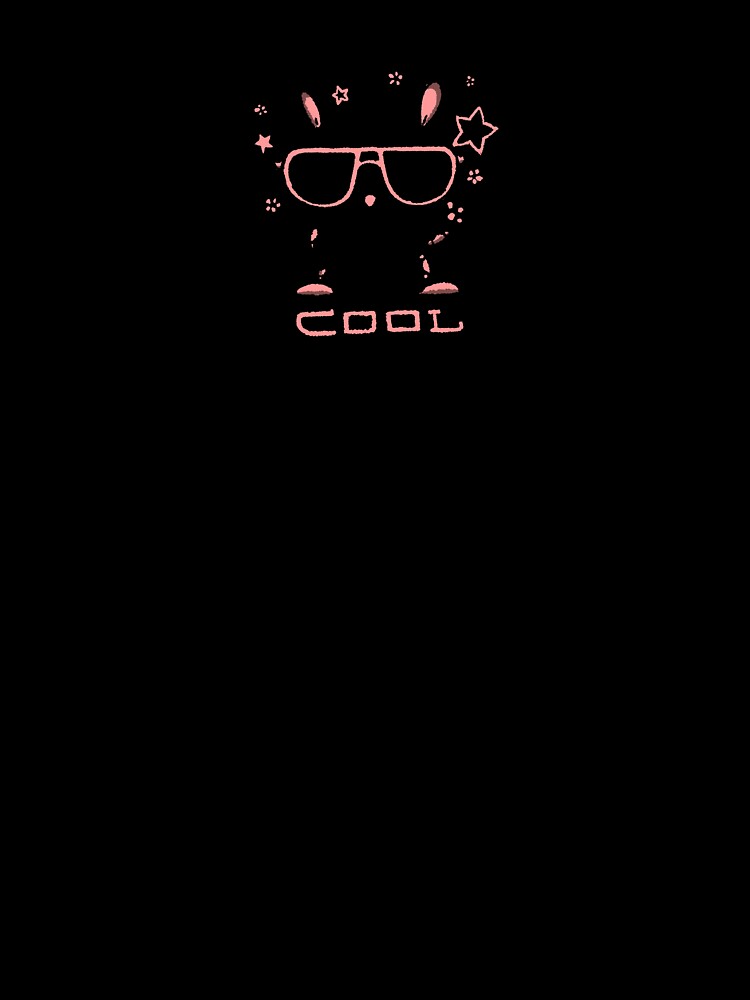 yeah! cool - cute chubby cartoon bunny rabbit by hayrpictures