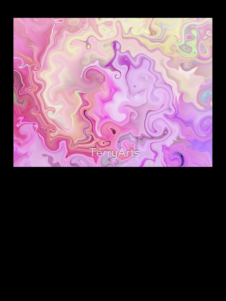 Gen Alpha Pastel Y2K Colors Abstract Sweet Dreams of a Unicorn or Princess 1 of 4 by Beachy