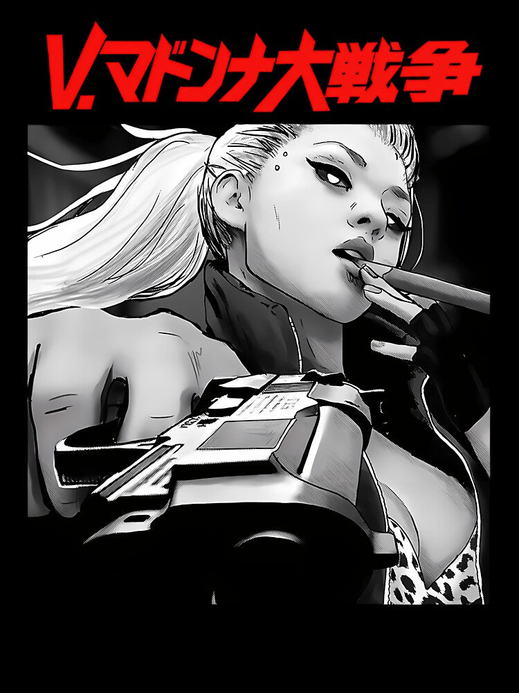 Yakuza Japanese Cyberpunk Girl Vaporwave Urban Style by MK0806