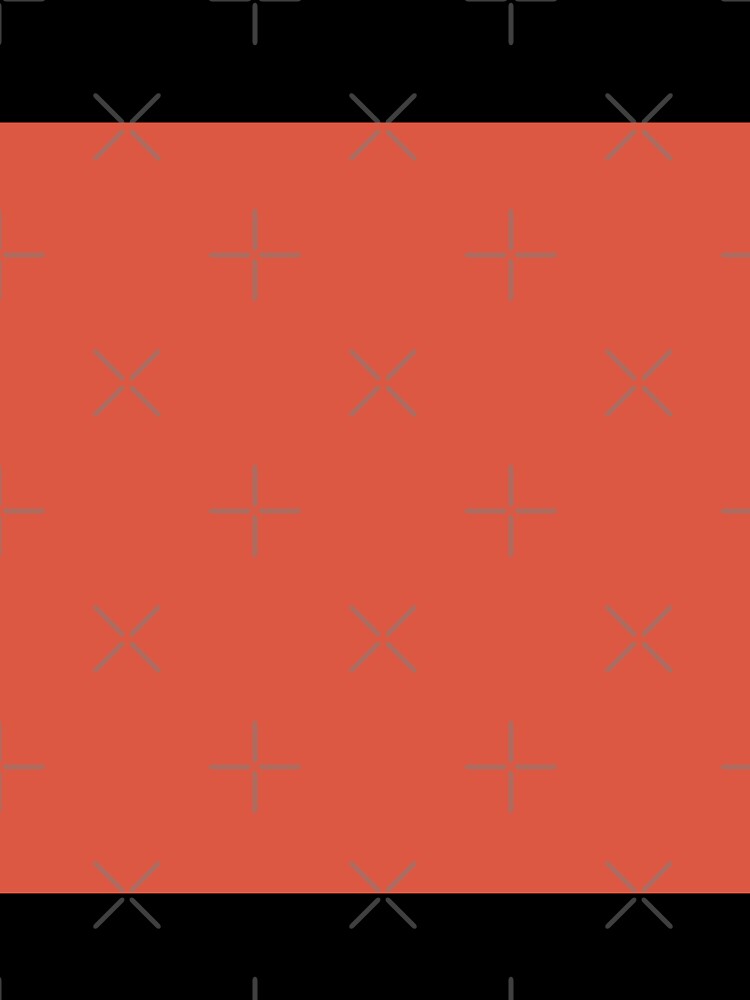 Plain Solid Color Sunset Red Orange Vivid Orange Coral Red (C10 M80 Y80) by mimihuang creations