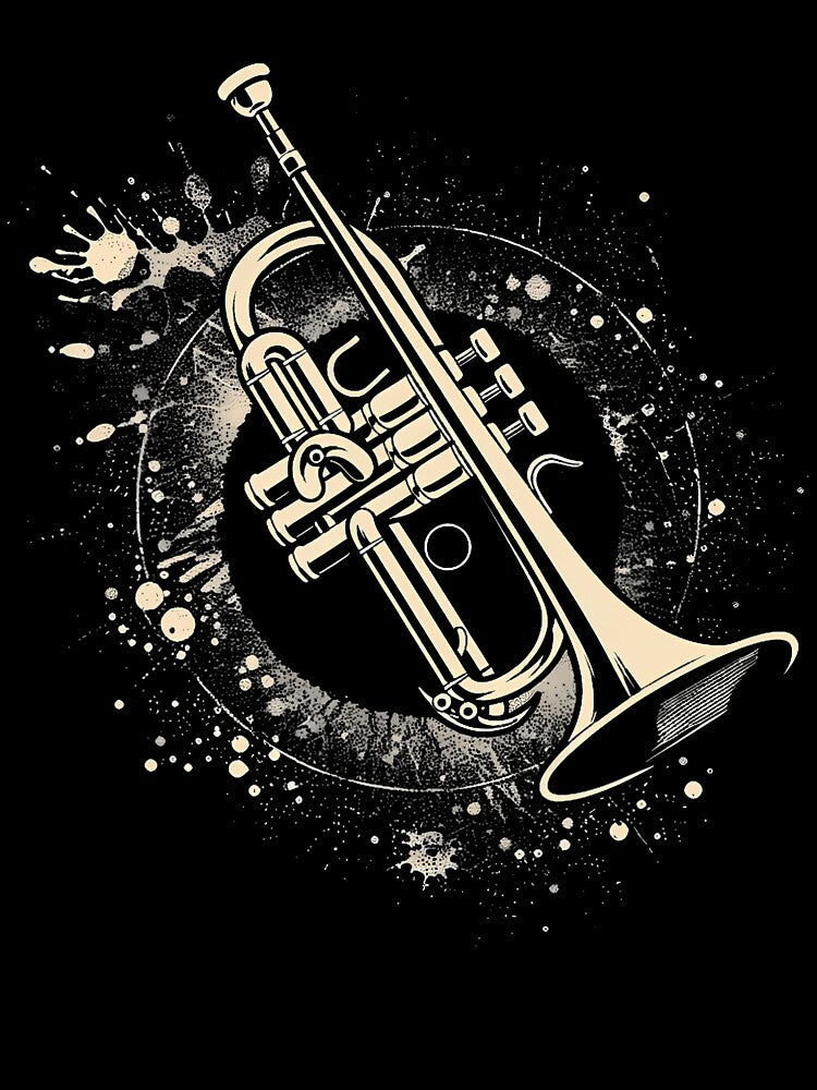 Vintage Trumpet by MonicaSophie