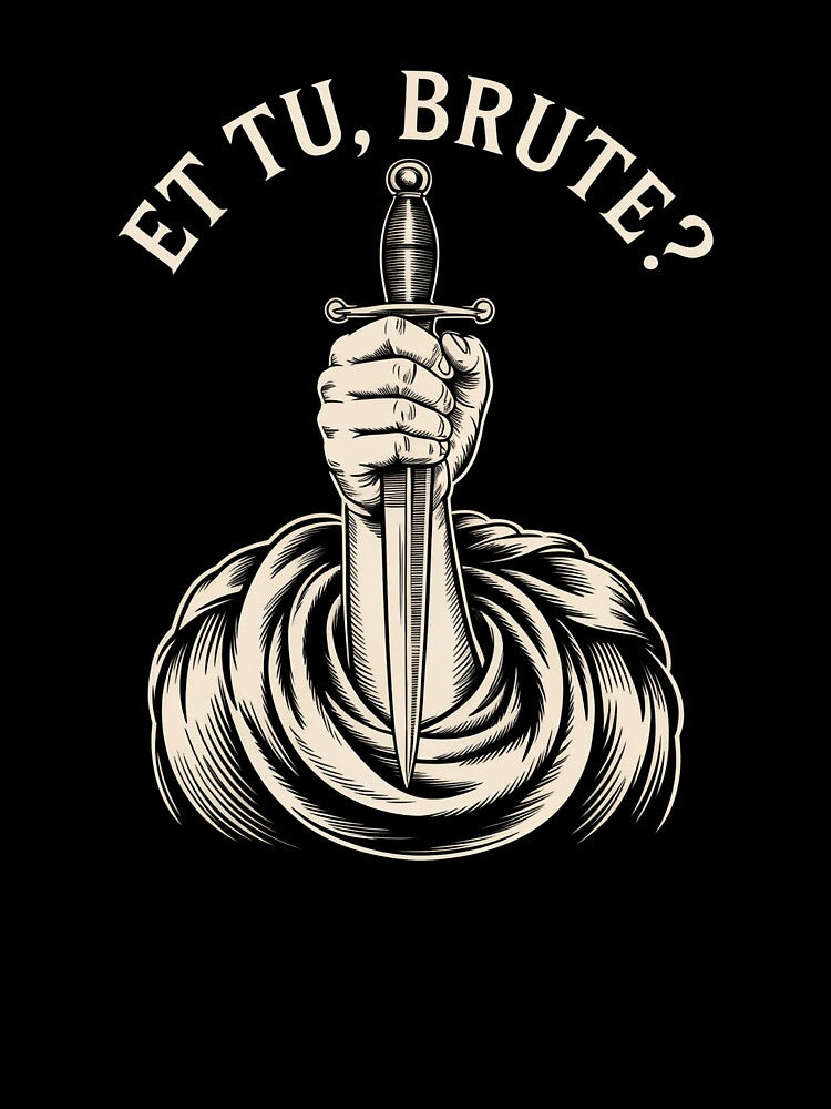 Et Tu Brute Julius Caesar Ides of March Dagger by Vintage Shapes