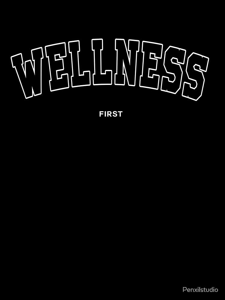 Health text line white by Penxilstudio