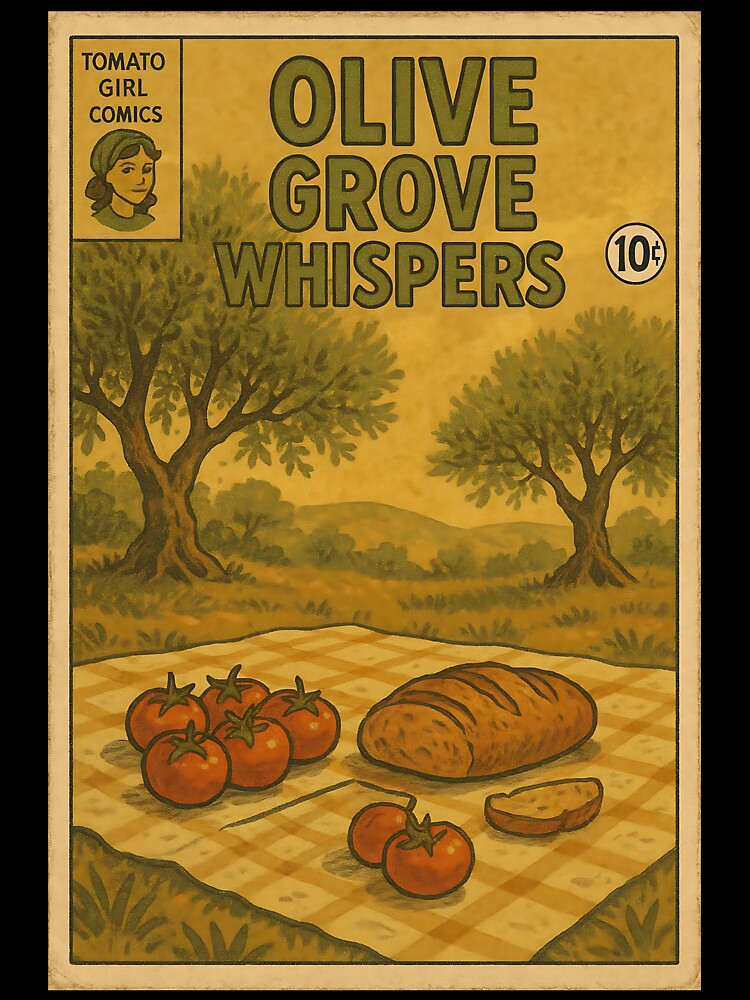 Tomato Girl: Olive Grove Whispers by bapupa