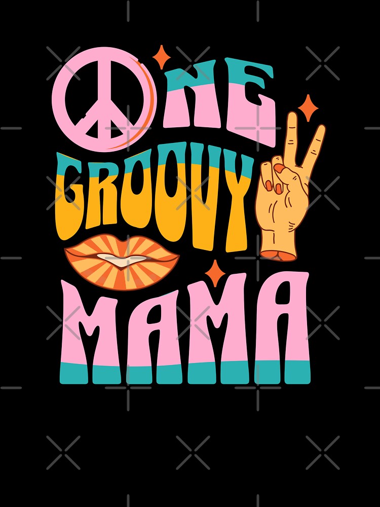 One Groovy Mama - Retro Hippie Mother's Day by flidesign