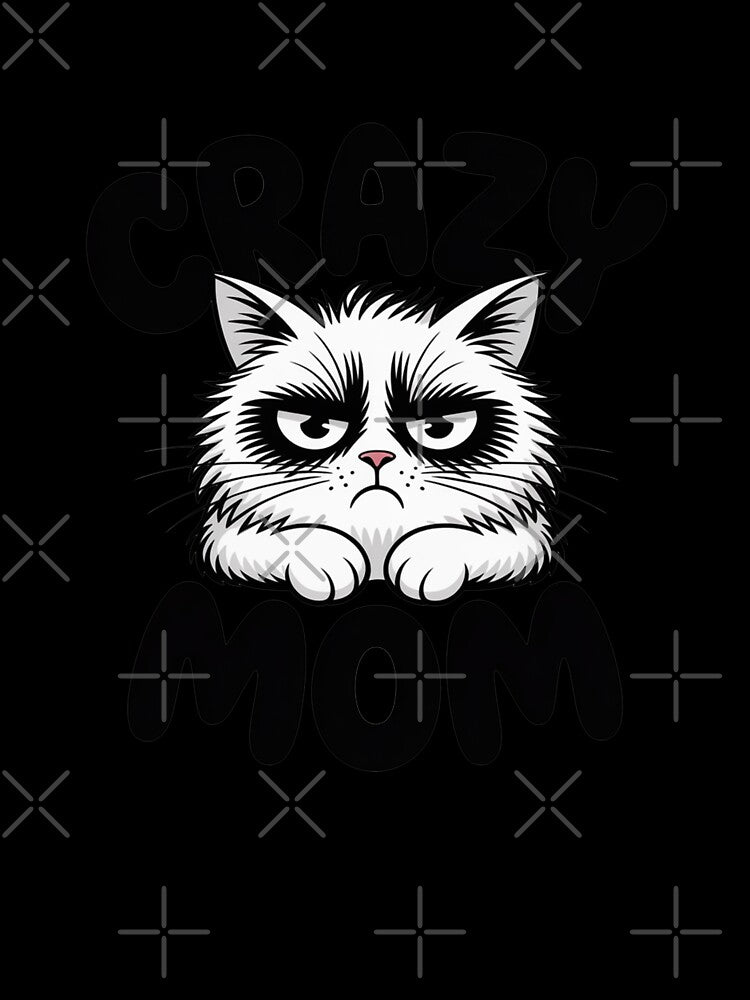 Crazy Cat Mom by MonkiFlipp