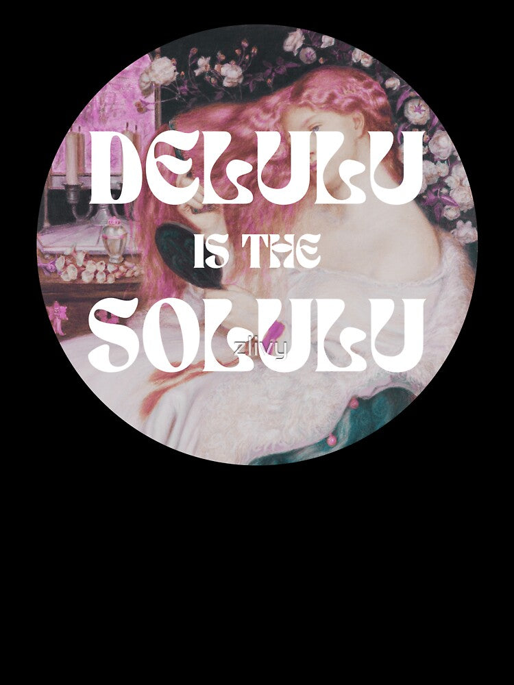 delulu is the solulu // retro vintage aesthetic by zlivy