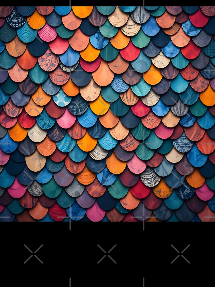 Fish Scales 1 by HebaRK Studio