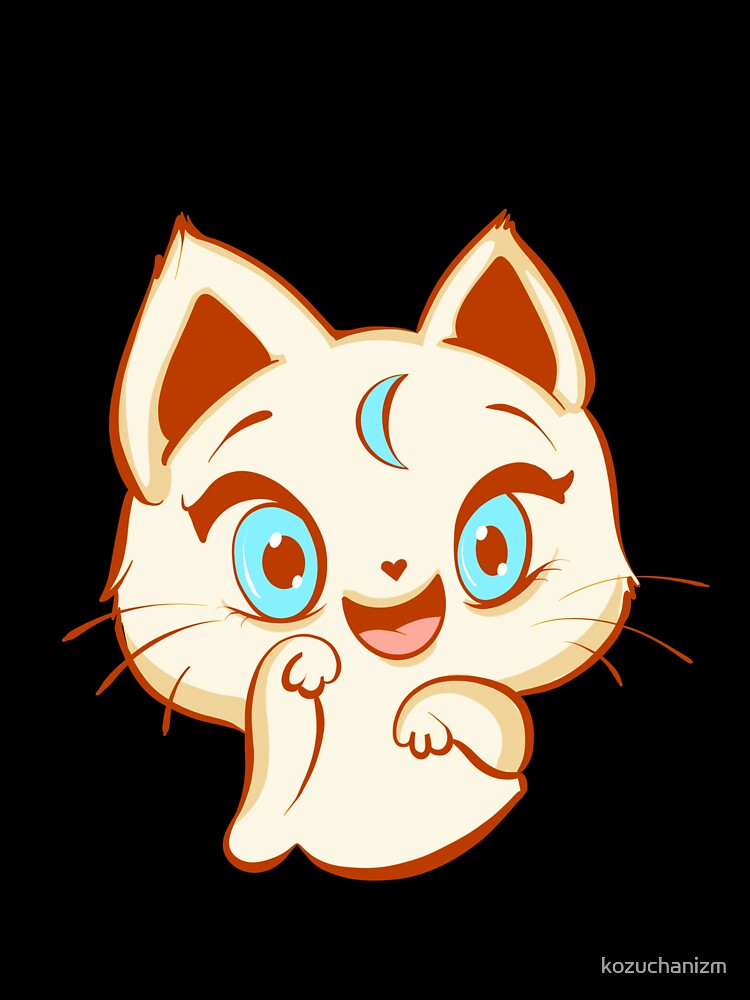 Lunar Kitty by kozuchanizm