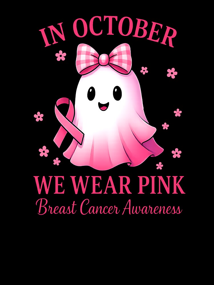In October We Wear Pink Breast Cancer Awareness by TalalosART