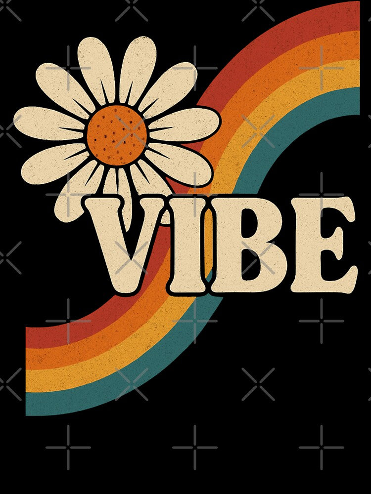 Retro Vibe Daisy – Groovy 70s Aesthetic by Design_Your_Day