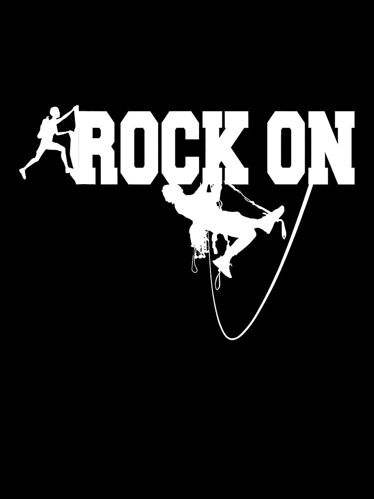 Rock Climbing Rock On Go Climb Rock Mountain Climber by Jutisi