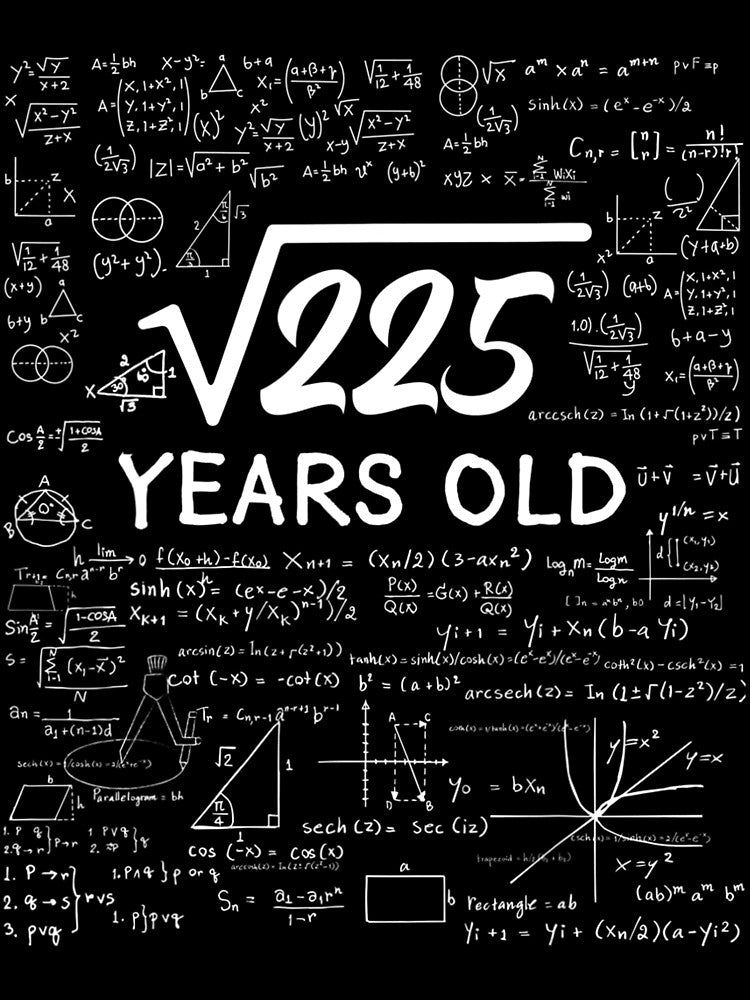 15 Birthday Boy Men Son Him Girl Funny Math 15th Birthday by seriouscapon242