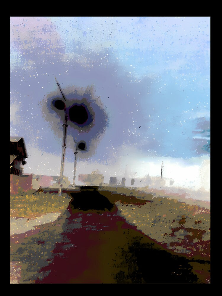 Dark Unnamed Road Weirdcore Liminal Space by afnqfoapdg63