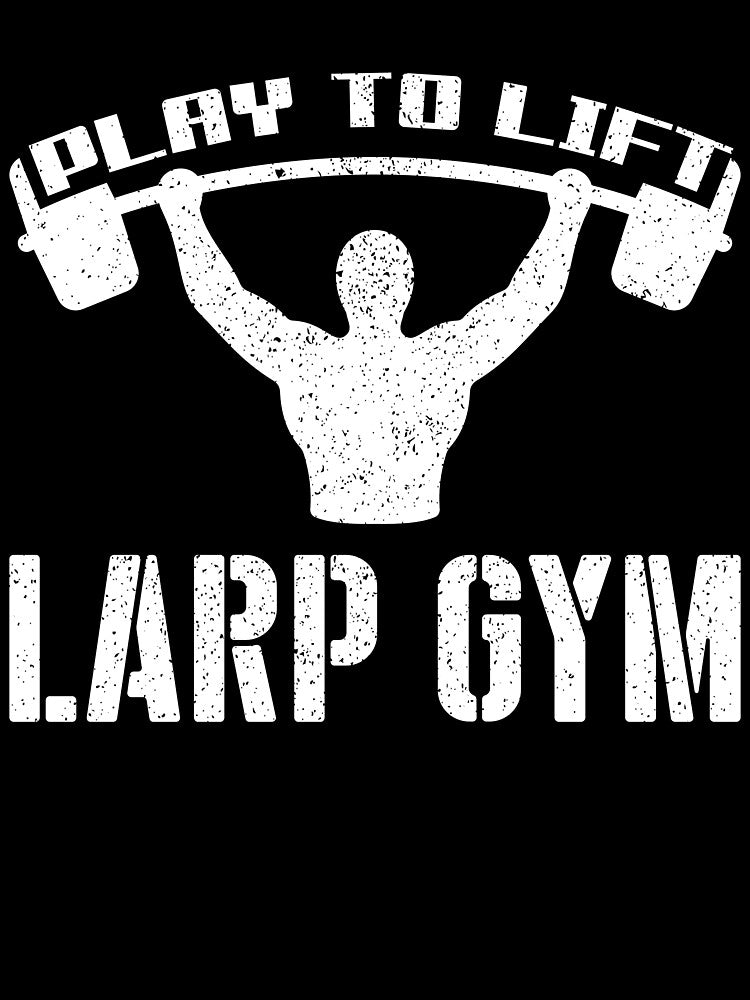 LARP GYM - White by DapperZombee