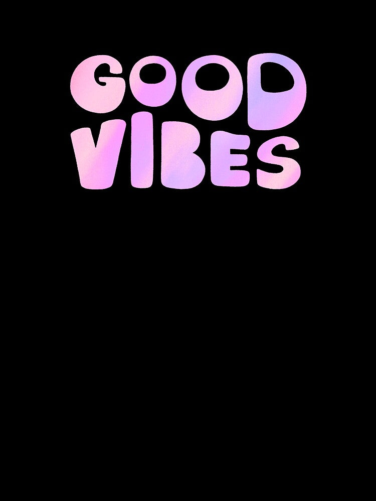 Good Vibes (hippie pink) by teaforesting
