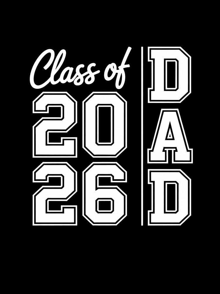 Dad Senior 2026 Class of 2026 Seniors Graduation 2026 Father by RonnasJackson