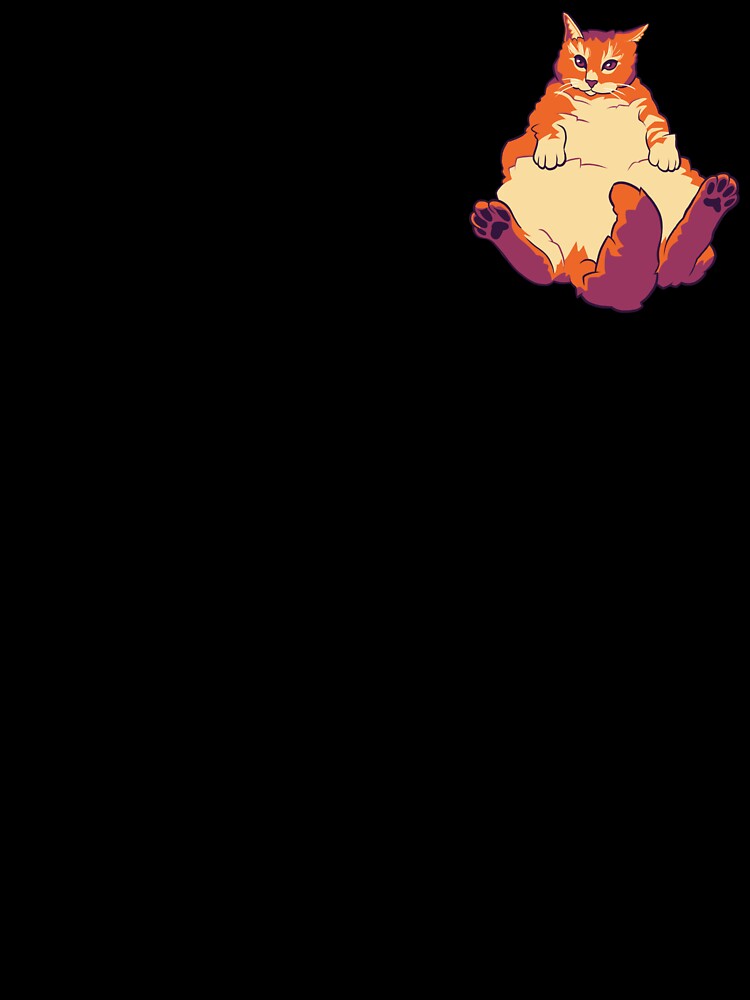 Orange and Purple Cat by katesteele