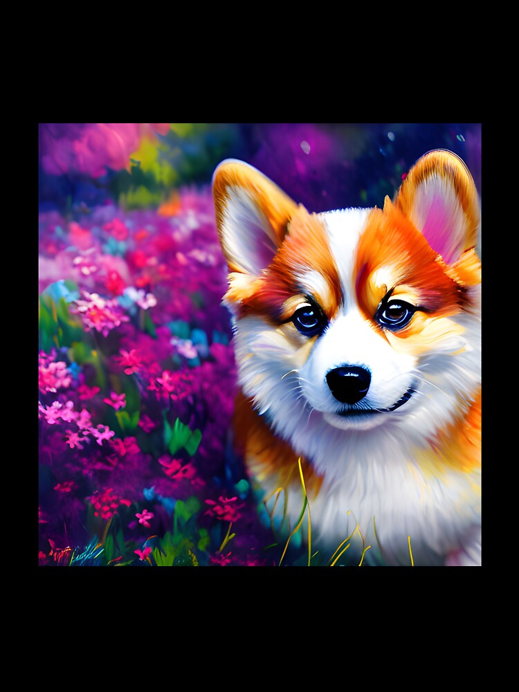 Adorable Corgi Pup - A Joyful Companion for Your Hom by RoslinShaw