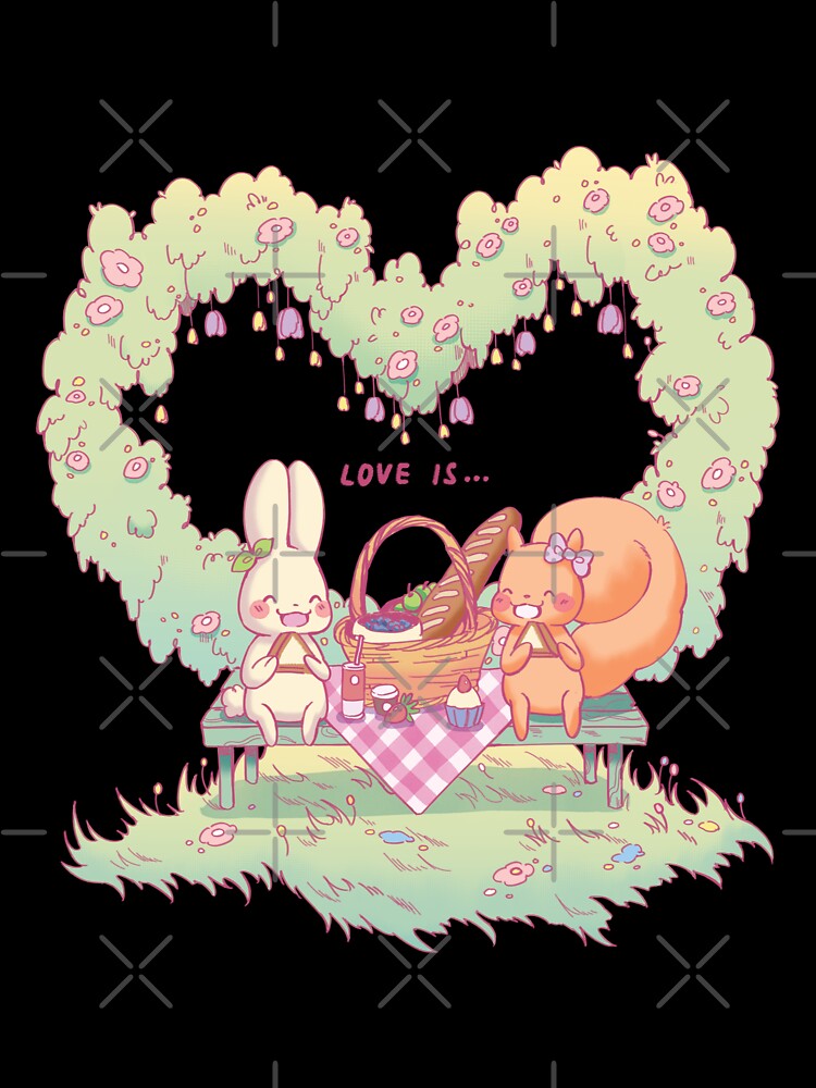 Friends Having A Picnic Together by shuenscorner