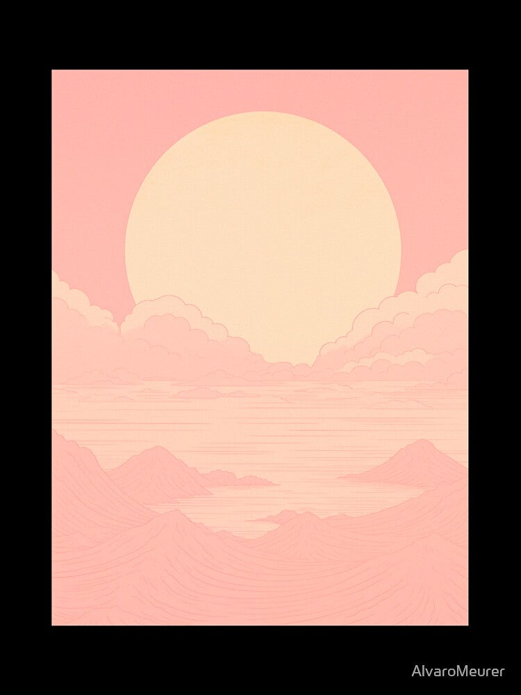Pink Japan Vaporwave Lo-fi Aesthetic Vintage chill cute by AlvaroMeurer