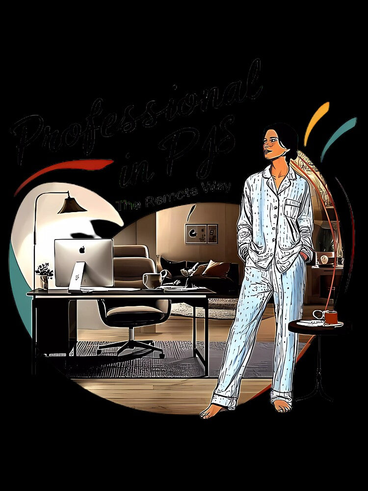 Work From Home Chic: The PJ Professional by aiart-cutegirl